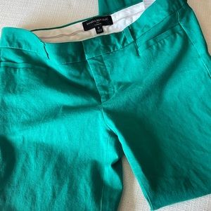 Banana Republic, size 6, green, Sloan pant.